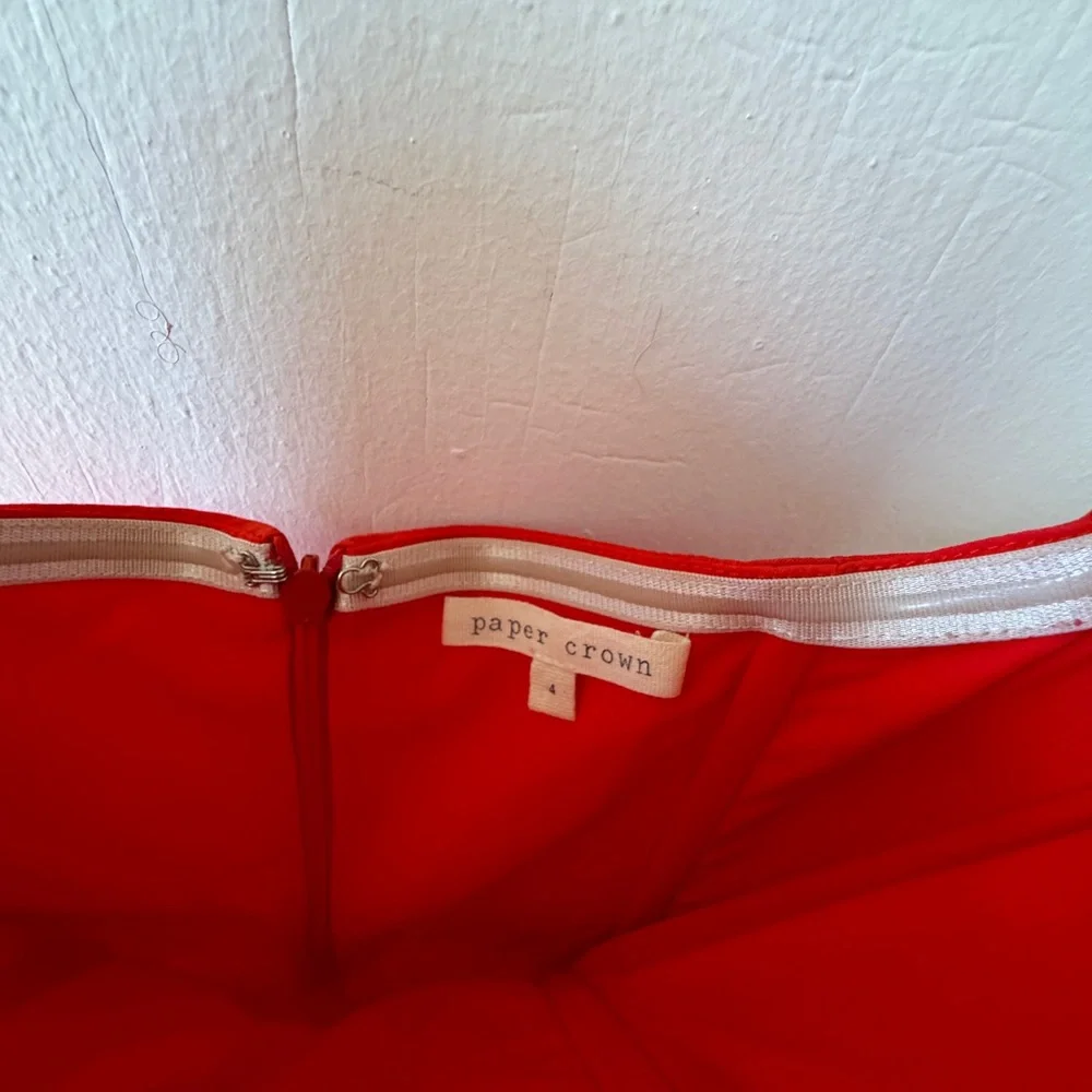 Red Dress from Anthropologie - Picture 5 of 6